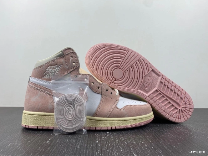 Air (Women's) High Jordan Pink Washed OG 1 Retro FD2596-600 1211